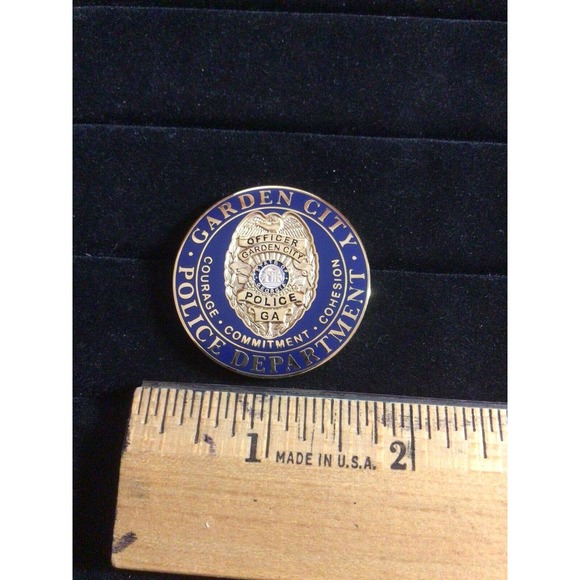 Garden City Georgia Police Department Challenge Coin Law Enforcement Collectible - Picture 3 of 3